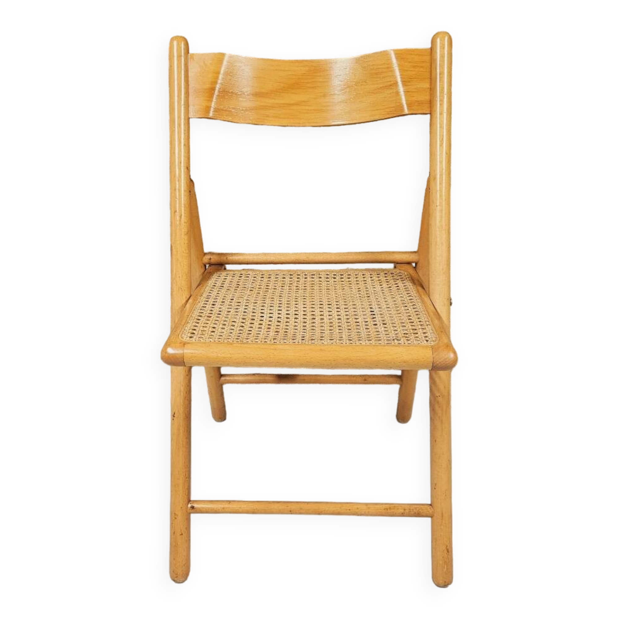 Folding cane chair from 1980