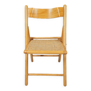 Chaise pliante cannage