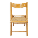 Folding cane chair from 1980
