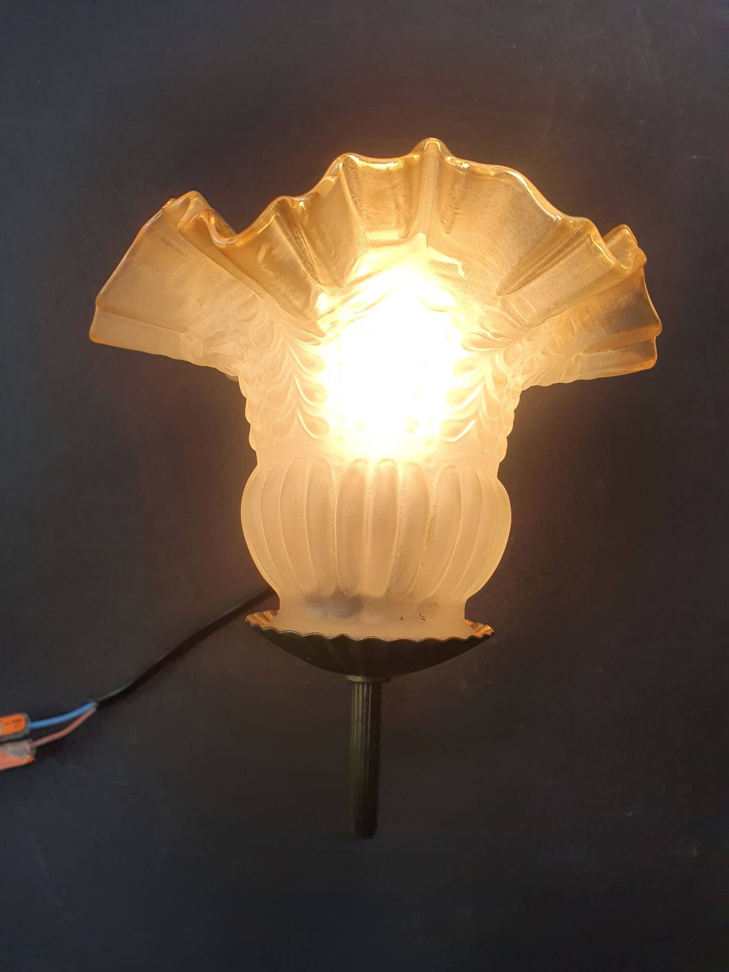 Pair of Art Deco wall sconces