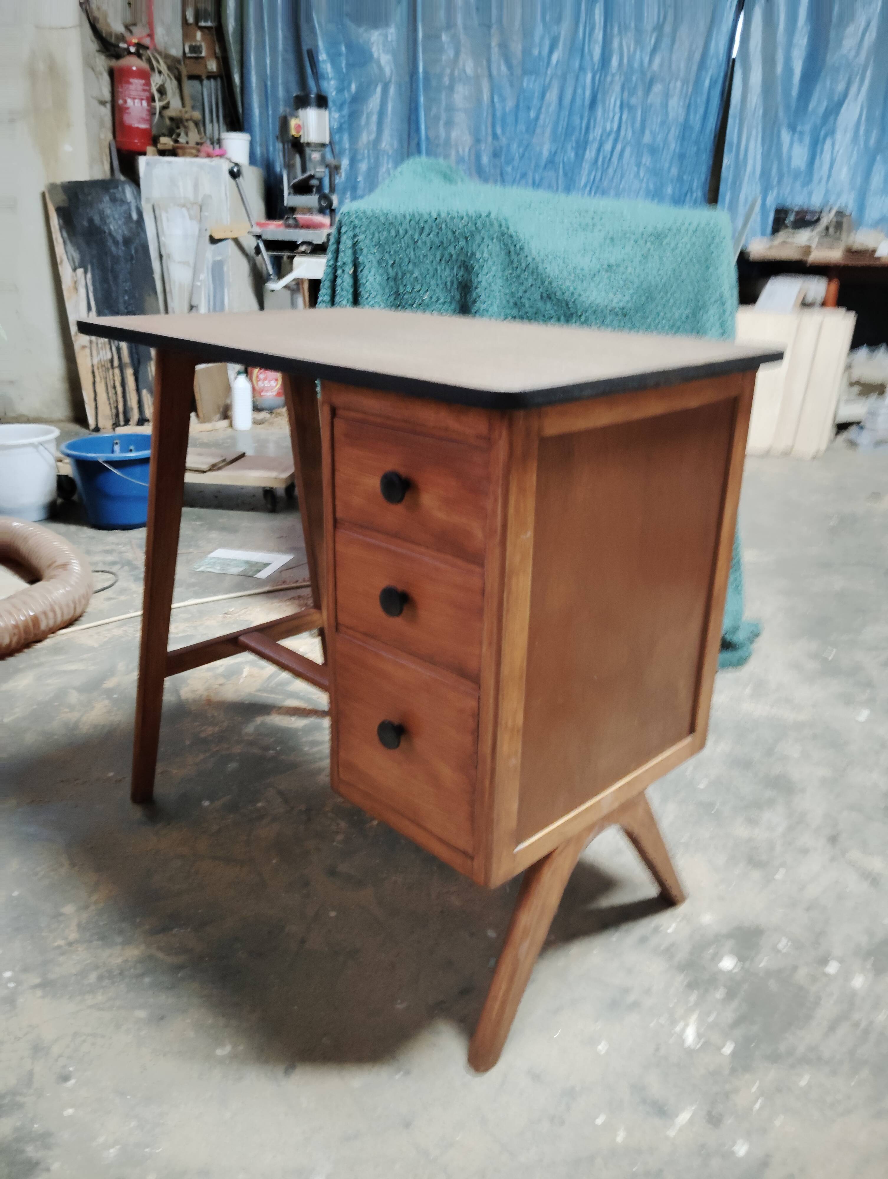 50s Scandinavian-inspired children's desk
