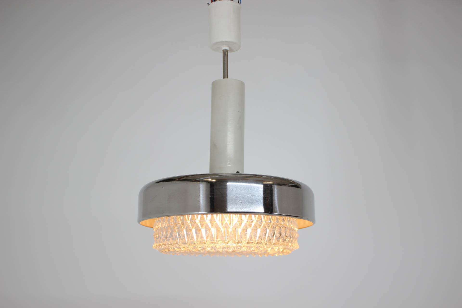 Hanging lamp by Kamenicky Senov, 1970