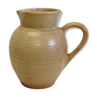 Stoneware pitcher