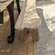 Table set, stools and benches