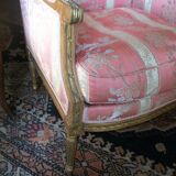 Pair of shepherdess armchairs