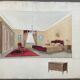 Painting decorative art interior architecture 30-50s