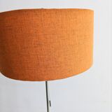 staff orange & chrome floor lamp 1960's