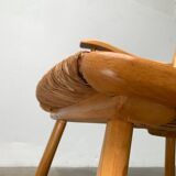 Mid-Century rocking chair model WK-S 7 in beech by Arno Lambrecht for Wk Möbel, 1950s.