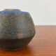 Brutalist studio pottery vase by Lu and Gerd Grove, mid-century, 1962.