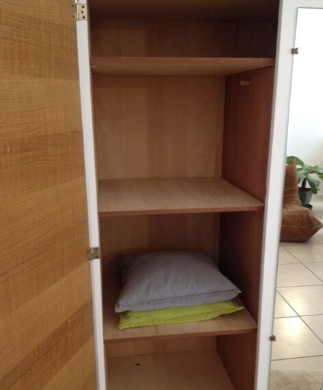 Vintage wardrobe feet compass