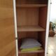 Armoire vintage pieds compas
