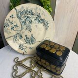 Ironware plate "birds"