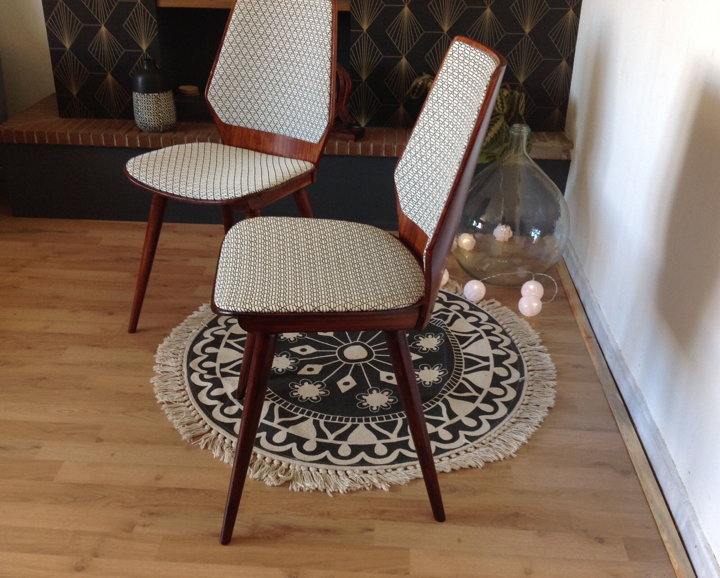 2 chairs Bistro Baumann, 60s