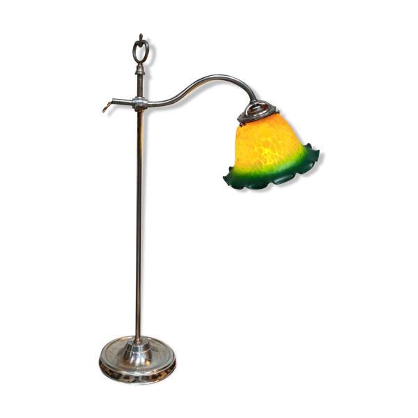 Lampe de bureau  1920 nickelé