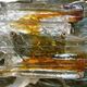 Large brutalist iron & ice Murano glass sconce / wall lamp, 1960s