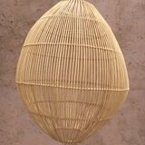 XXL rattan pendant light Natural rattan light