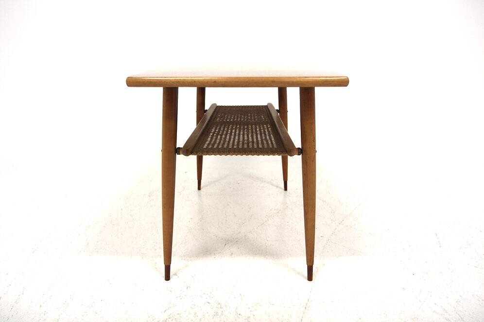 Table basse scandinave en acajou, Suède, 1950