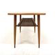 Table basse scandinave en acajou, Suède, 1950
