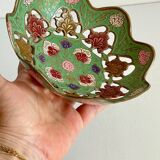 Vintage solid brass pocket tray