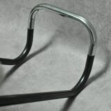 Lounge chair w/ footrest in white leather by alfredo häberli for moroso, italy, c. 2000's