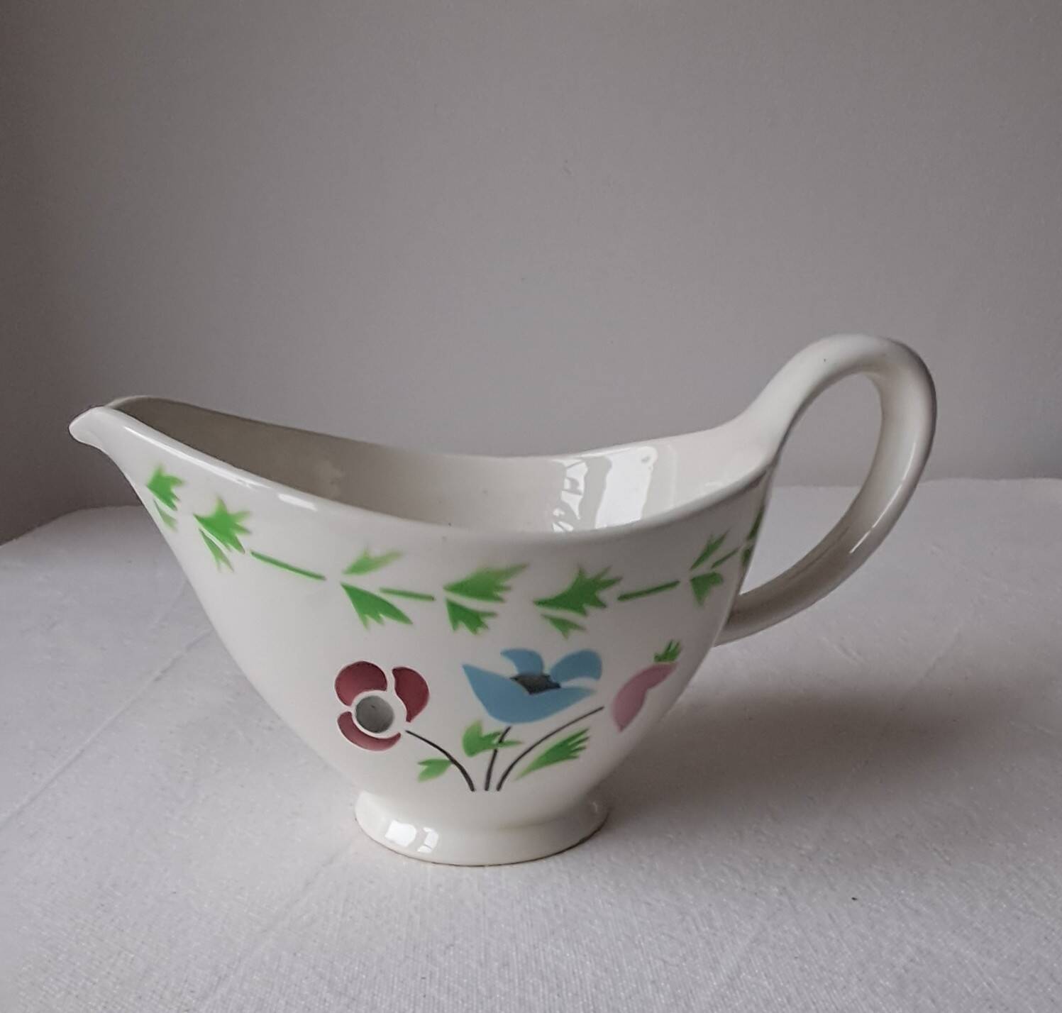 Poupette sauce boat by Digoin Sarreguemines