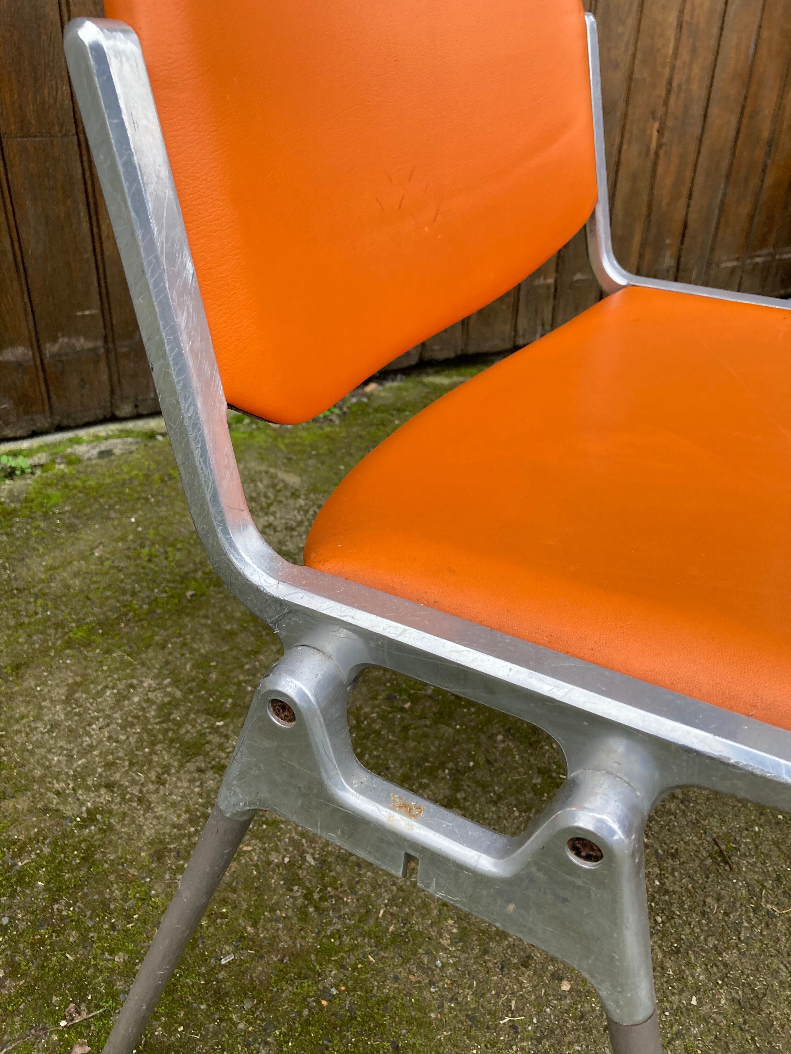 4 chairs dsc 106 by Giancarlo Piretti for Castelli