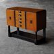 Art Deco Amsterdam School cabinet, The Netherlands 1930s