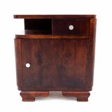 Art Deco bedside tables from the 50s, Poland.