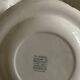 Set of 12 English earthenware plates Burleigh Davenport relief Vine leaf and strawberries