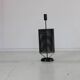 Minimalistic dutch design perforated metal umbrella stand