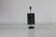 Minimalistic dutch design perforated metal umbrella stand