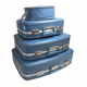 1960s flight attendant and vanity suitcases
