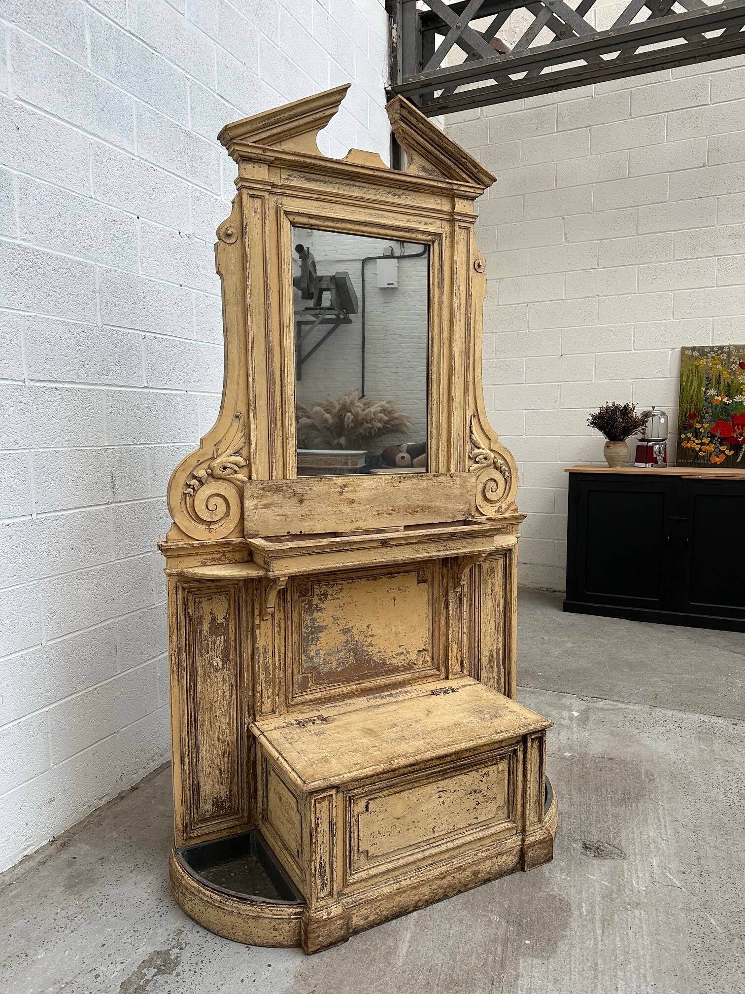 Napoleon III entrance mirror