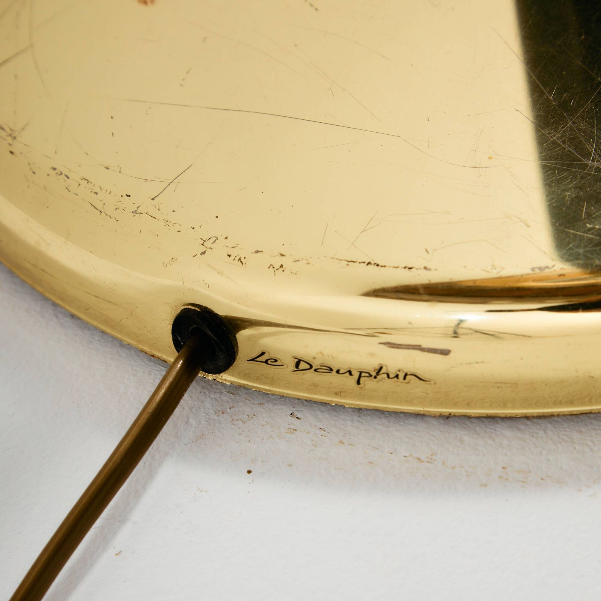 MK11043 French floor lamp by Le Dauphin