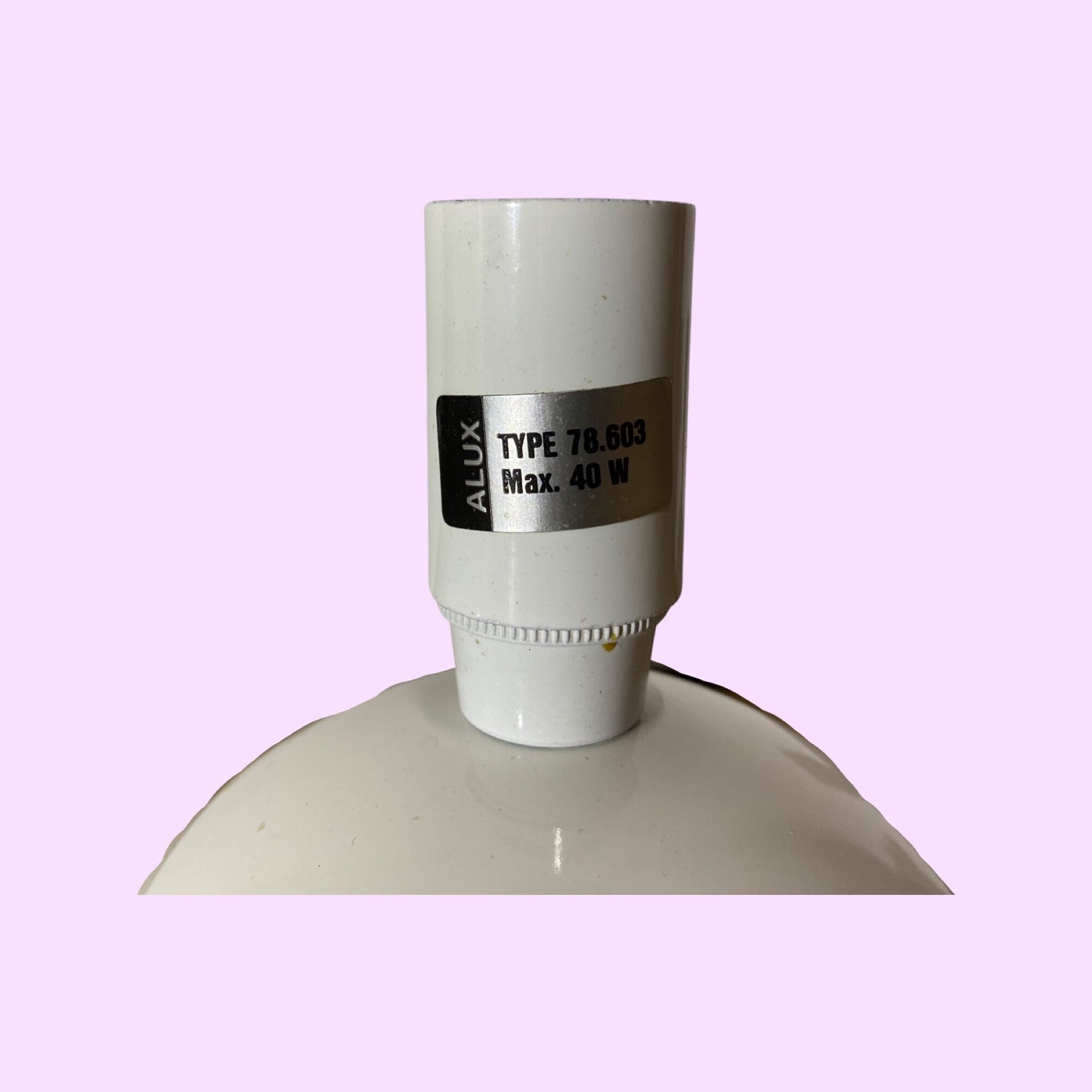 Set of 2 retro danish table lights | danalux danish vintage deisgn | late mid century designer light