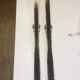 Pair of old wooden skis 1900
