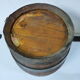 Ancien tonneau en bois et fer vin