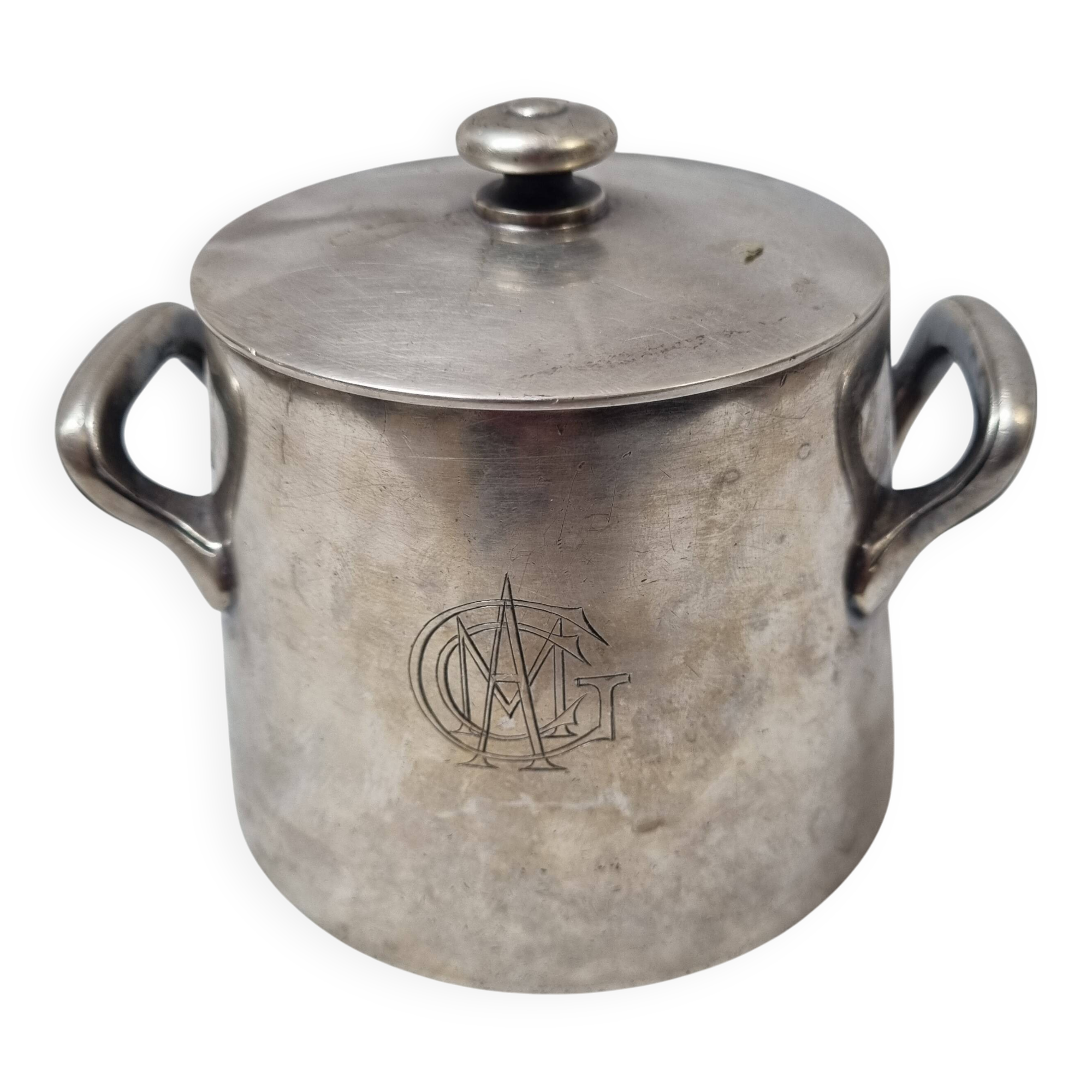 Sugar pot, ercuis early 20th century
