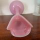Pink opaline vase 32,5cm