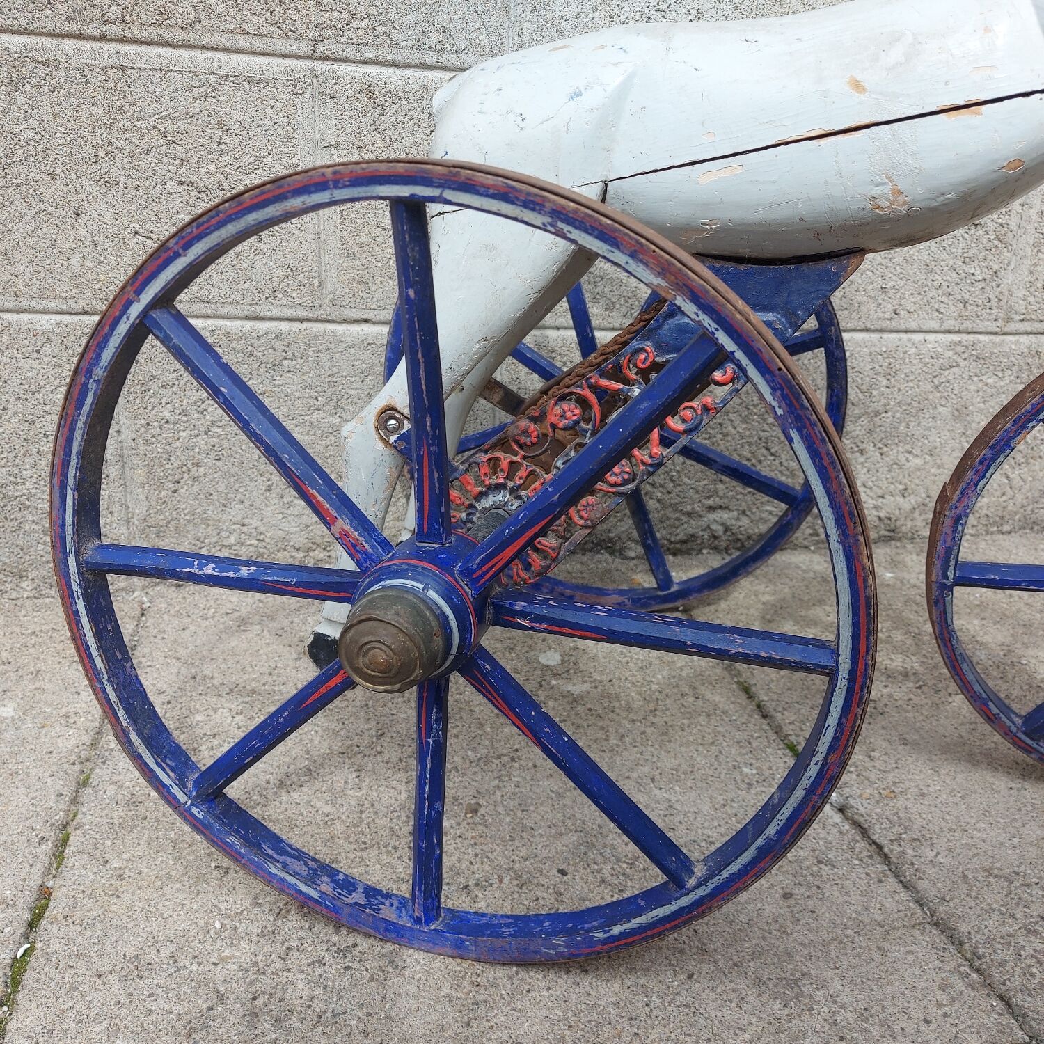 Napoleon III pedal tricycle horse