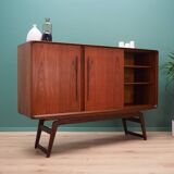 Teak highboard, Danish design, 1960s, production: Denmark