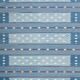 Ocean - 100% hand-woven cotton rug