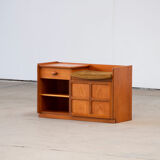 Scandinavian teak bench 1960
