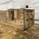 Caisse à munitions en bois