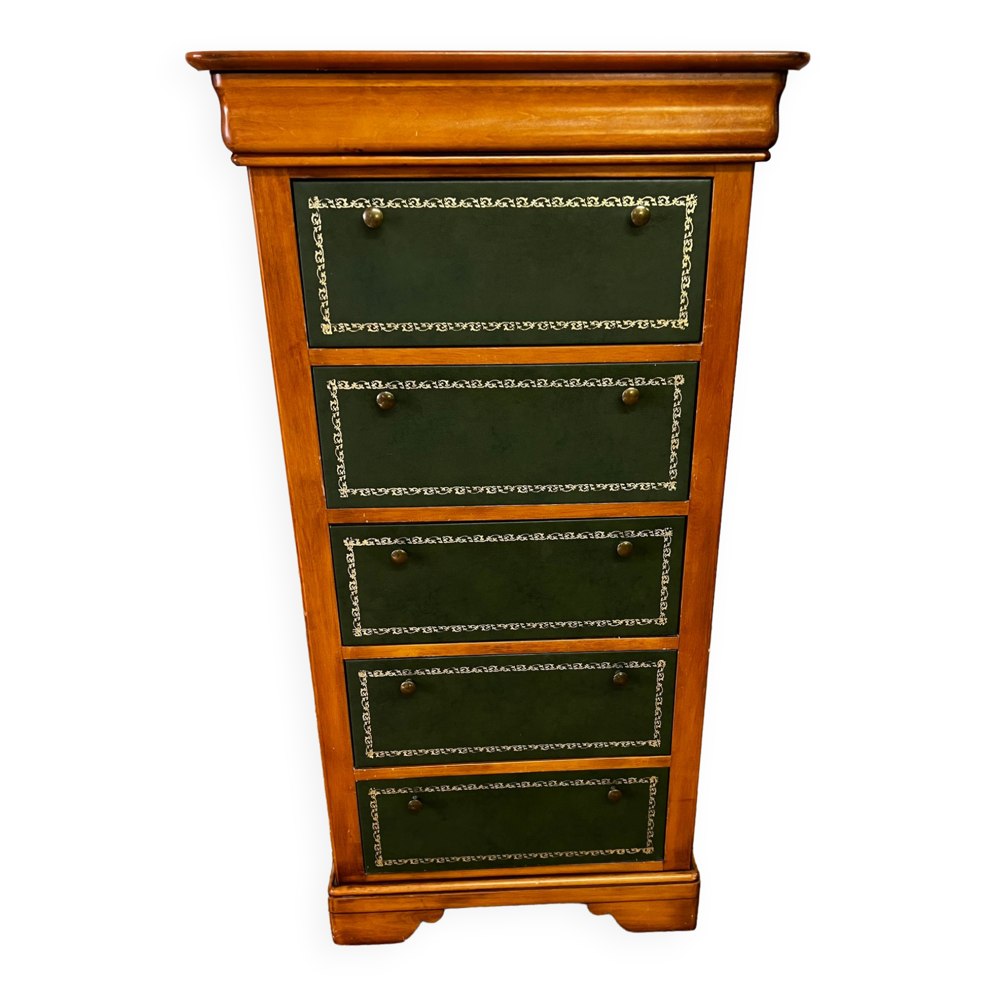 Notary furniture Louis Philippe style cherry wood