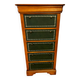 Notary furniture Louis Philippe style cherry wood