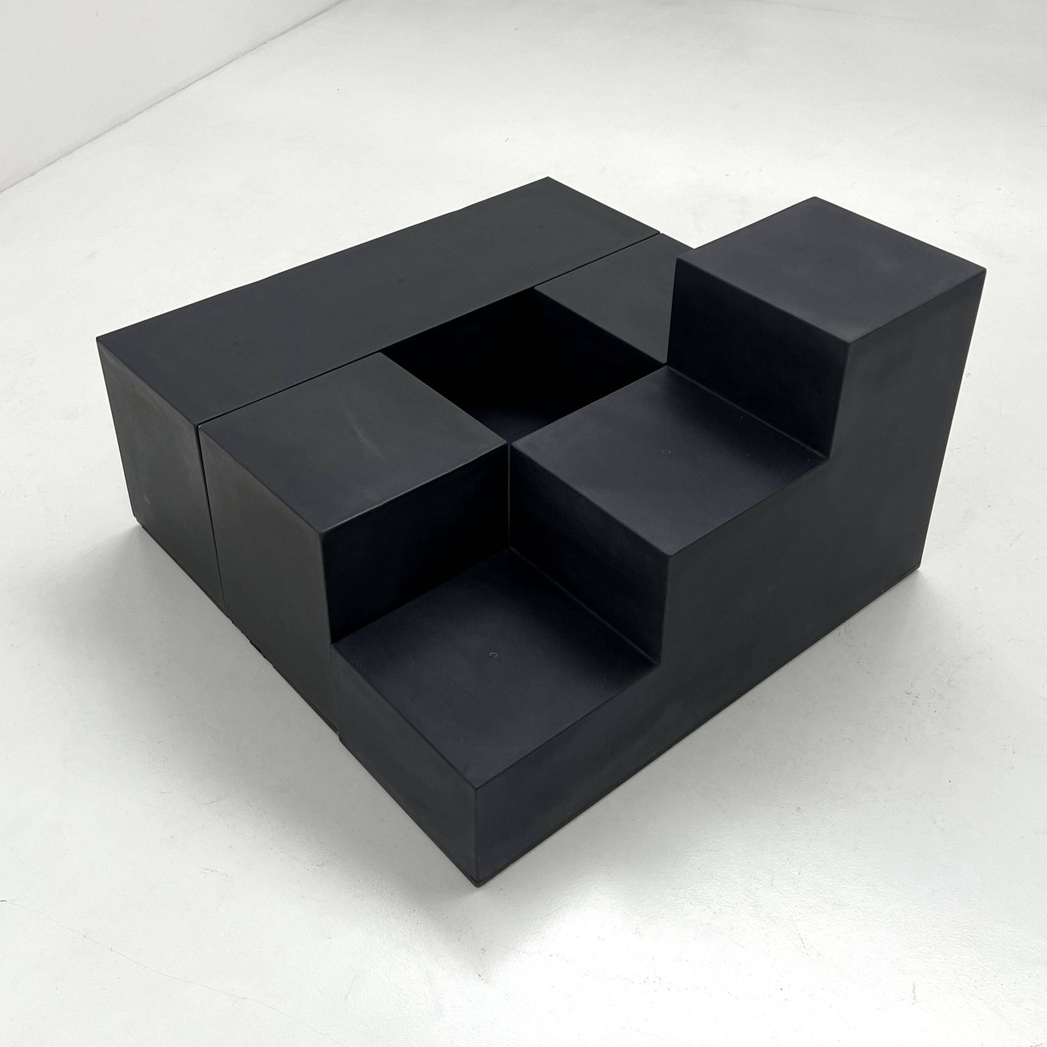 Set of 3 coffee tables Gli Scacchi by Mario Bellini for C&B Italia,