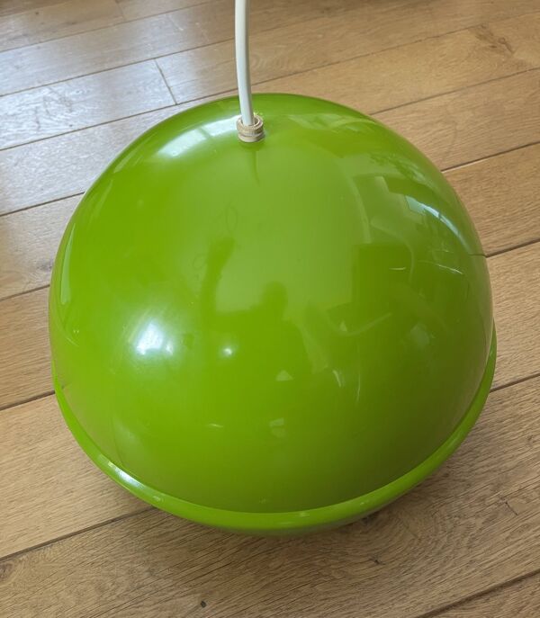 Suspension vert pomme vintage (1970)