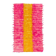 New Hand-Knotted Shag Pile Tulu Rug in Hot Pink and Yellow, 100% Mohair Wool