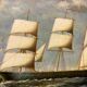 Tableau marine huile sur bois